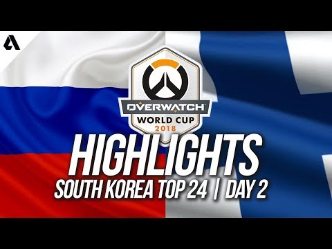 Russia vs Finland | Overwatch World Cup 2018 Incheon Qualifier Day 2