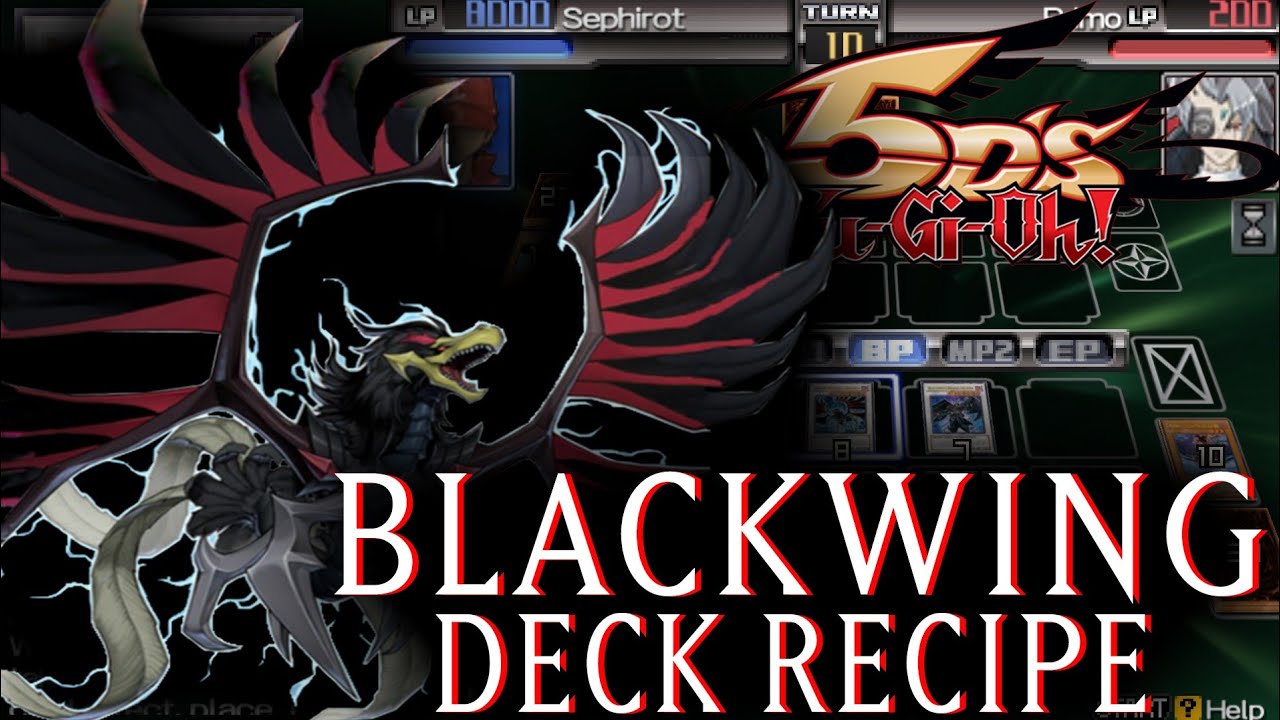 Blackwing Deck | Crow Hogan Deck - Yu-Gi-Oh 5D's Tag Force 5 #13 Blackwing Deck | Crow Hogan Deck - Yu-Gi-Oh 5D's Tag Force 5 #13