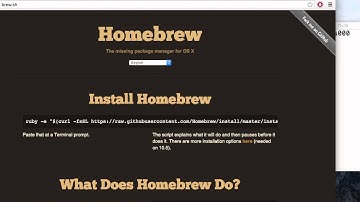 AFNI Install on El Capitan