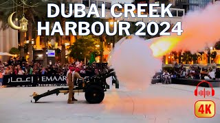 Dubai Creek Harbour || Ramadan 4K Walking Tour Part-1