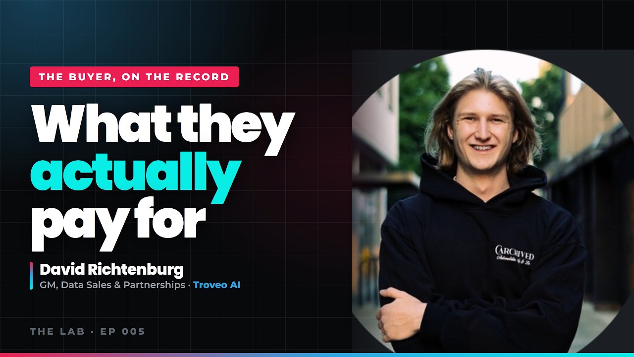 The Lab 05 — The Guy Who Buys AI Training Data