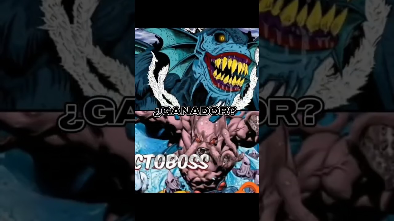 🐟👑 vs 🦾🐙(Rey marino vs Octoboss) 