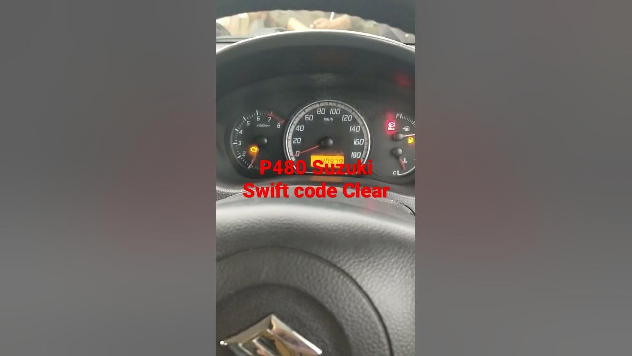 Suzuki Swift p0480 code clear. - YouTube