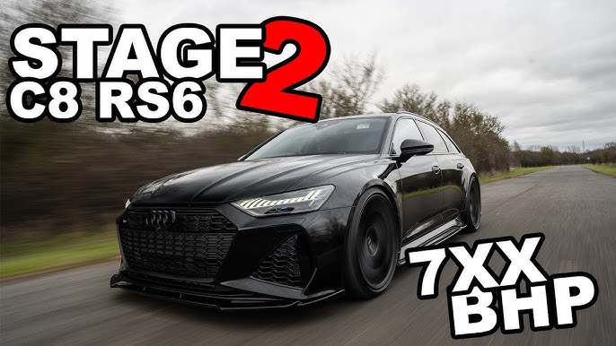 1052HP Audi RS6 C8 STAGE X MMS Power Division - LOUD Revs & Drag