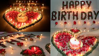 Simple And Easy Birthday Decoration Ideas at Home | Birthday Suprise Ideas| Birthday Room Decoration