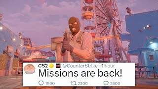 5 New Maps and Return of Missions - Counter Strike 2 big update is here
