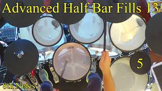 Advanced Half Bar 8th Note Fills 13 Pattern 5