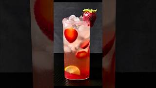 strawberry long iceland ice tea # cocktail # mocktail # drink