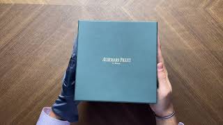 UNBOXING AUDEMARS PIGUET Royal Oak Chronograph (Ref. 26331ST.OO.1220ST.02)