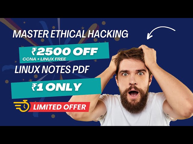 RHEL Linux Notes at ₹1 only | Ethical Hacking Course Discount | RHEL 9 | CCNA and Linux Free | Ajay