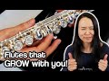 Flutes that grow with you! | Burkart Resona R100 & R150 + 14K riser | Sponsored by FCNY