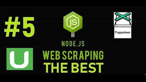 nodeJs web scraping tutorial|request and  request-promise |  Cheerio and puppeteer | #05