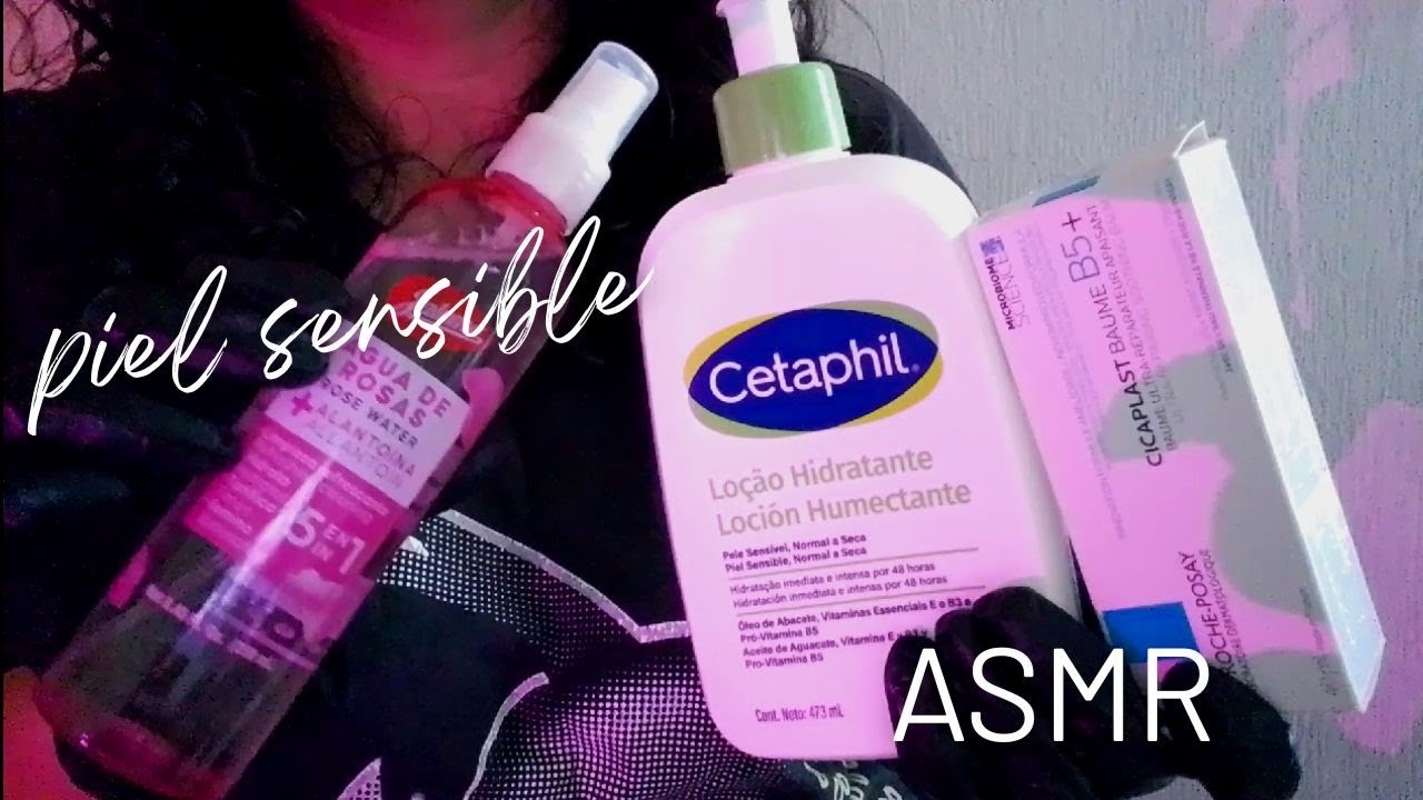 ASMR Cuido tu piel sensible Roleplay🧴✨