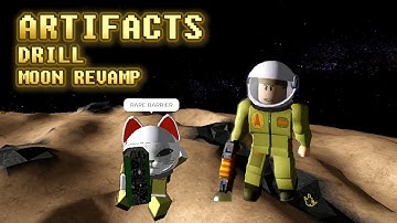 ARTIFACTS! DRILL! MOON REVAMP! In Space Simulator on Roblox