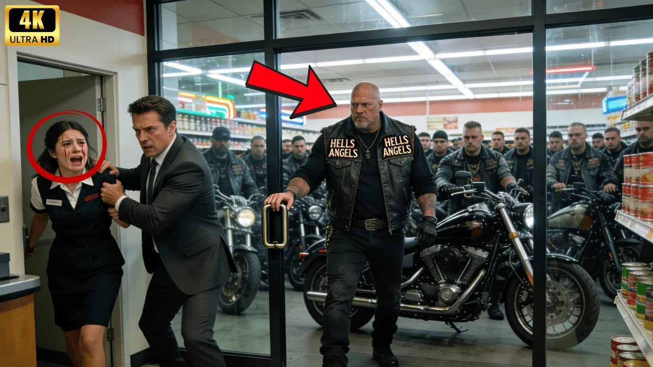 Manager Dragged Cashier To Bathroom! 50 Hells Angels Saw It All. His Regret Is Unreal!