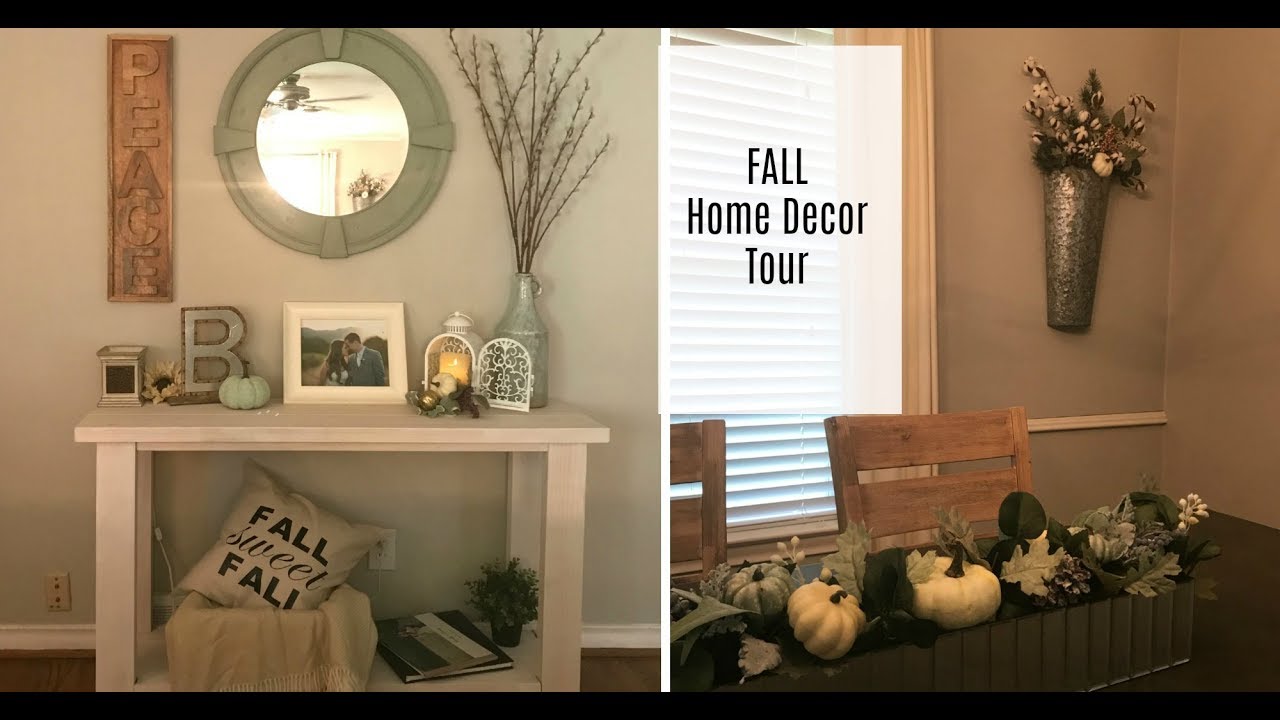 Fall Decor Tour 2017// Neutral Fall Decor Tour