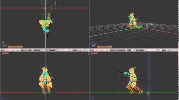 Unity-chan Halberd Attack