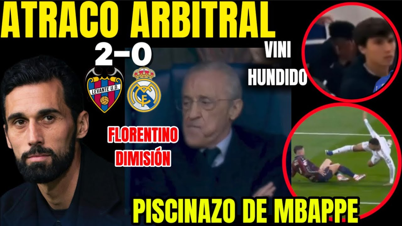 PENALTI INVENTADO A MBAPPE😱VINICIUS HUNDIDO!! 