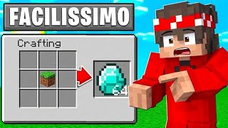 MINECRAFT MA è FACILISSIMO