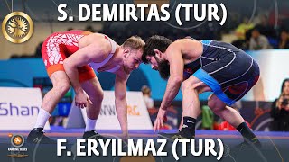 GOLD FS - 74 kg: F. ERYILMAZ (TUR) v. S. DEMIRTAS (TUR)