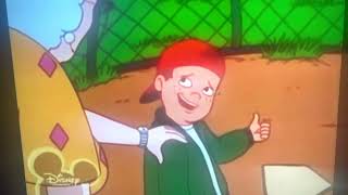 Detweiler gets busted for kicking the ball through the window of Principal Prickly’s office- Recess