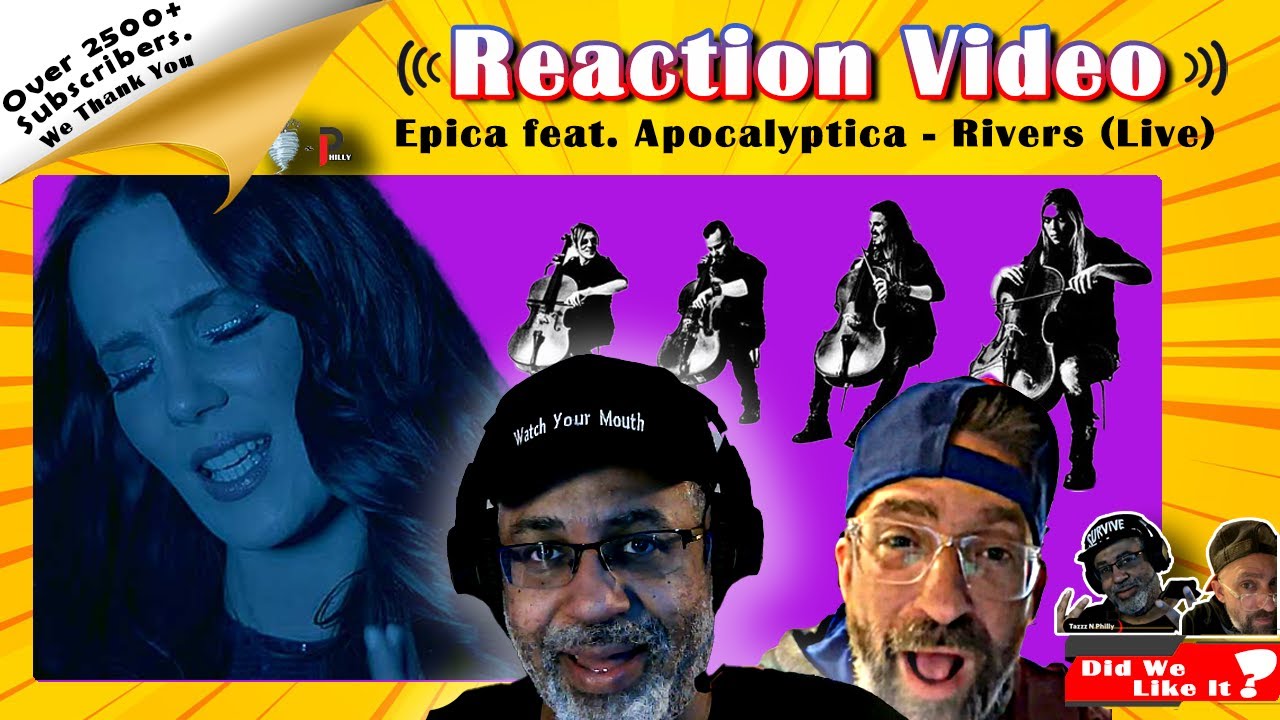 🎶[First Time Hearing] Epica feat. Apocalyptica | Rivers (AFAS Live)🎶 ...