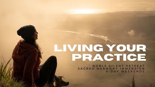 Moving from pleasure and pain to  Peace: Living Your Practice while Living the Dream