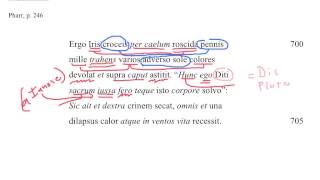 16I AP Latin Vergil Lesson 16 BK 4 700 to 705
