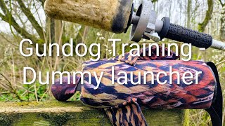 Gundog Training - Using the dummy launcher