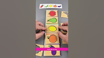 Nhận biết trái cây rau củ như vậy đúng chưa?