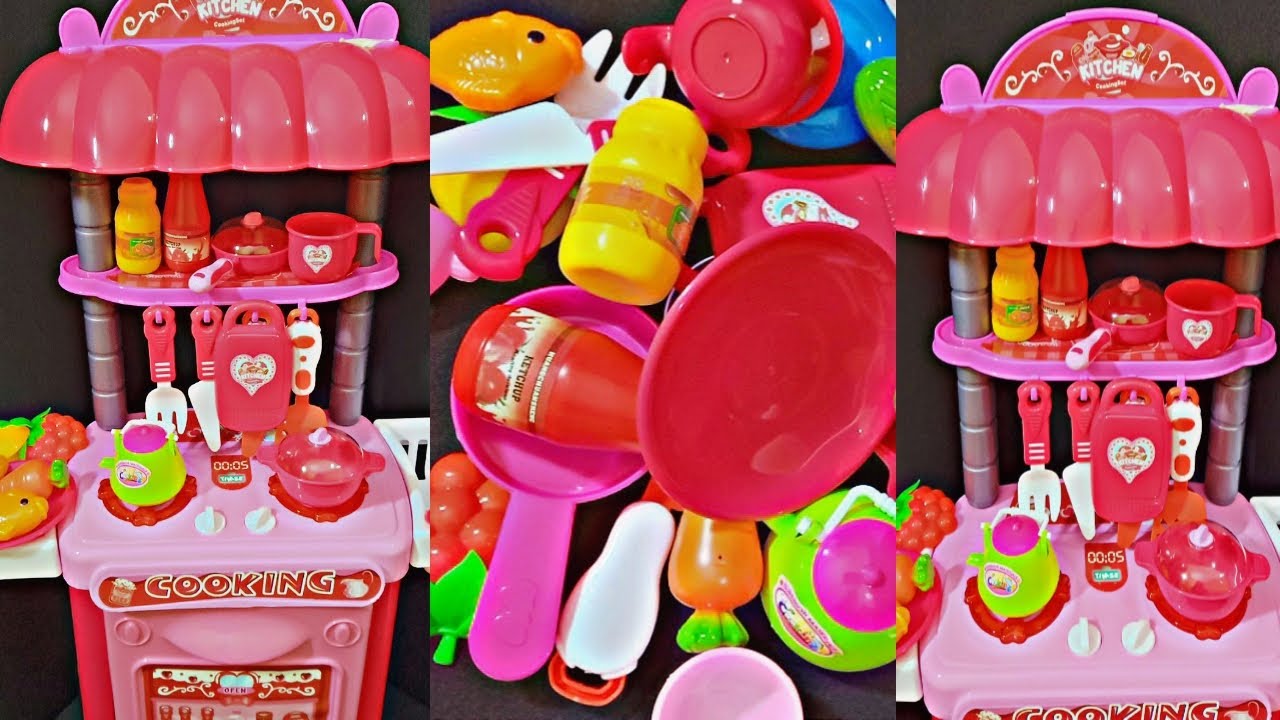 Diy Mini Clay Kitchen items Cooking Miniature Collection Steel