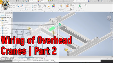 Overhead Crane electrical wiring schematic |Explained |Part 2