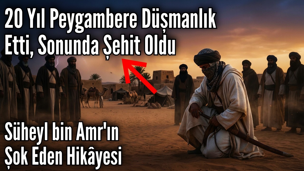 20 Yıl Peygambere Düşmanlık Etti, Sonunda Şehit Oldu | Süheyl bin Amr