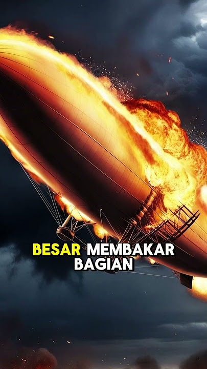 1937: Tragedi Hindenburg! Mengapa Zeppelin Ini Meledak? #short #history