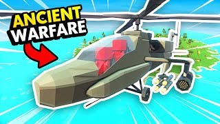 NEW HELICOPTER UNITS IN ANCIENT WARFARE 3 (Ancient Warfare 3 Funny Gameplay)