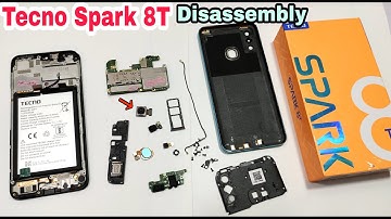 Tecno Spark 8T Disassembly | Tecno Spark 8T Teardown | How To Open Tecno Spark 8T