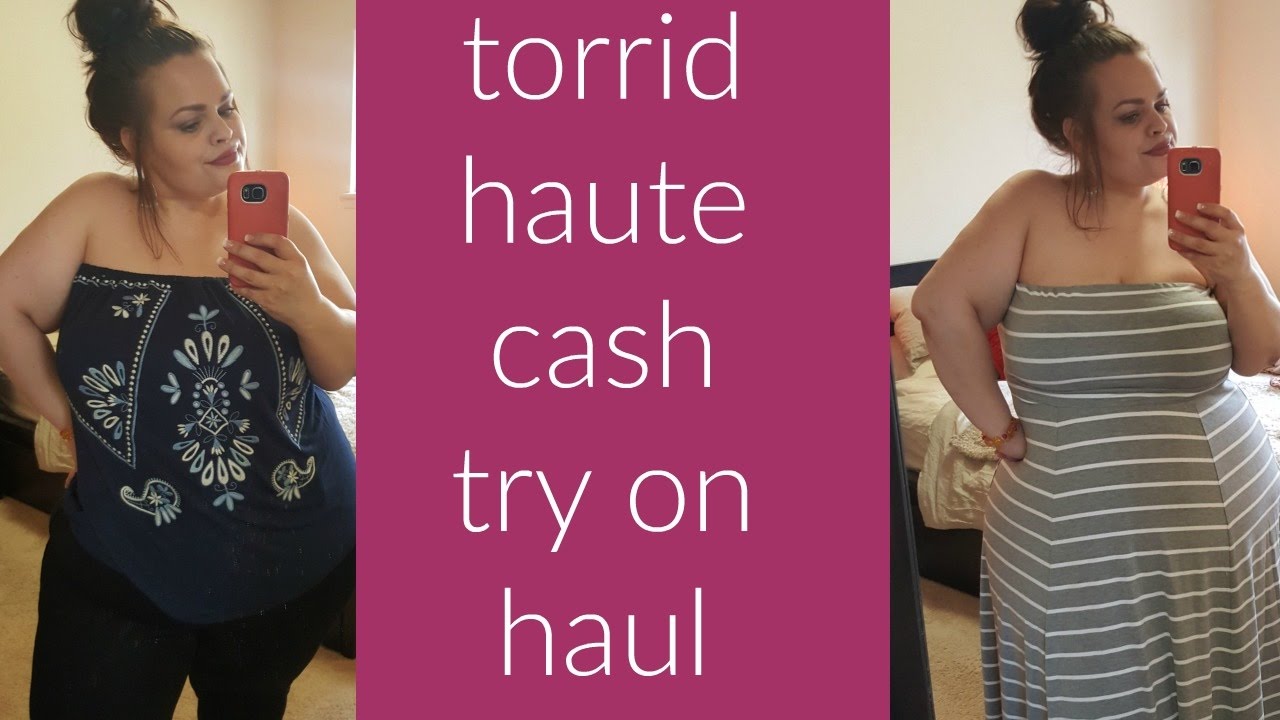 PLUS SIZE | TORRID HAUTE CASH TRY ON IN MY HAUNTED BEDROOM👻 - YouTube