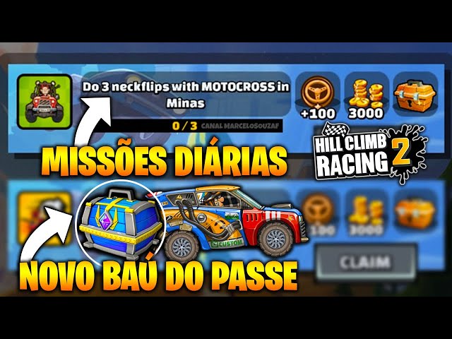 O BAÚ DE TEMPORADA VOLTOU no Hill Climb Racing 2 em 2021