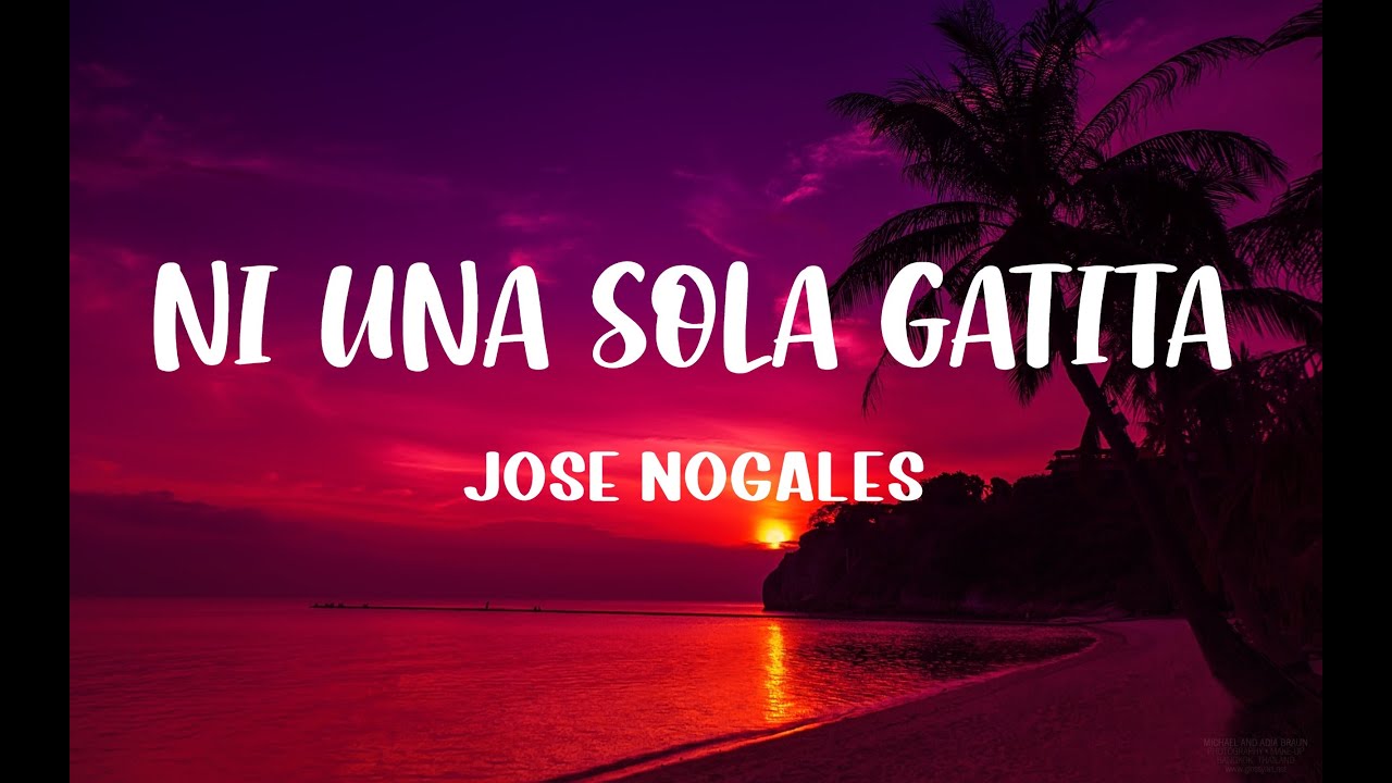 Jose Nogales Ni Una Sola Gatita