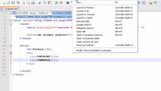 Tutorial de XHTML y CSS -9- Listas Anidadas