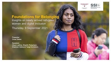 Foundations of Belonging: Insights on Newly Arrived Refugees: Women and Digital Inclusion