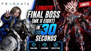 [Pragmata] Lunatic Final Boss Eight (MK II) in 30 Seconds #pragmata