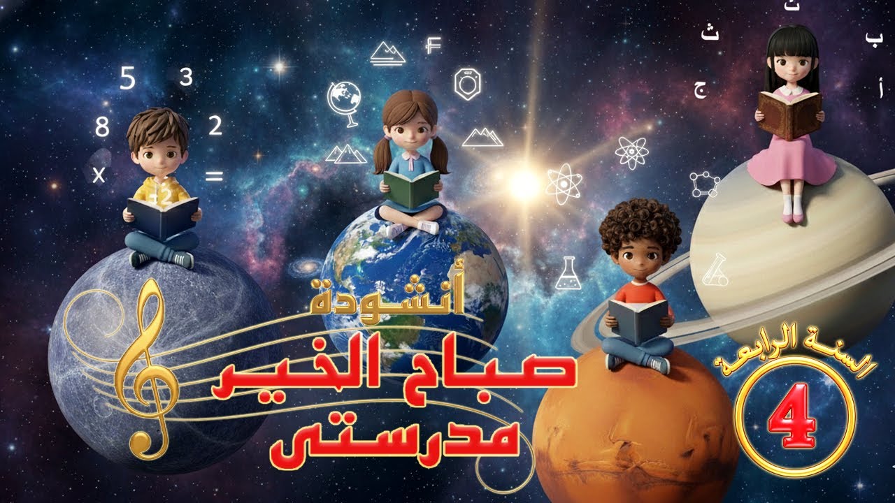 أنشودة صـبـاح الخـيـر مدرسـتي - السنـة الـرابعة (4)