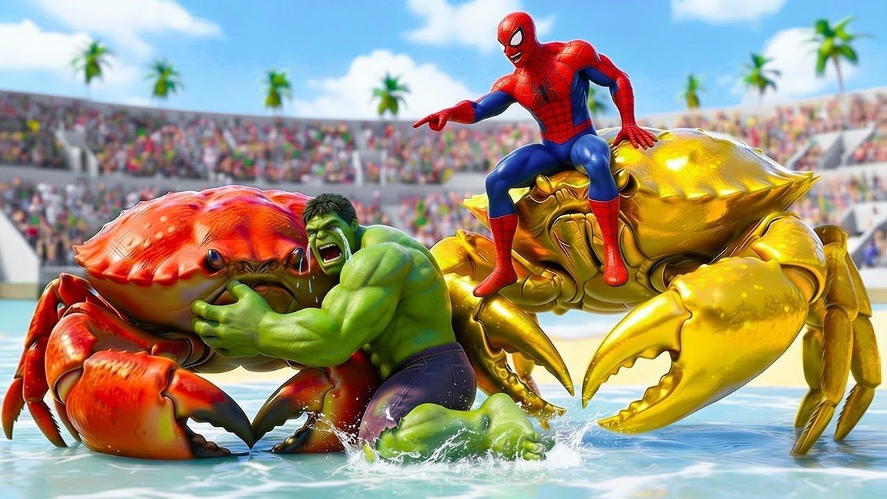 Unexpected Team-Up | SHOCK! What Did Joker Do To Wonder Woman? Spider Man & Hulk Joker Fight!