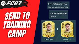 How to Send a Player to Training Camp in FC 27 Ultimate Team
