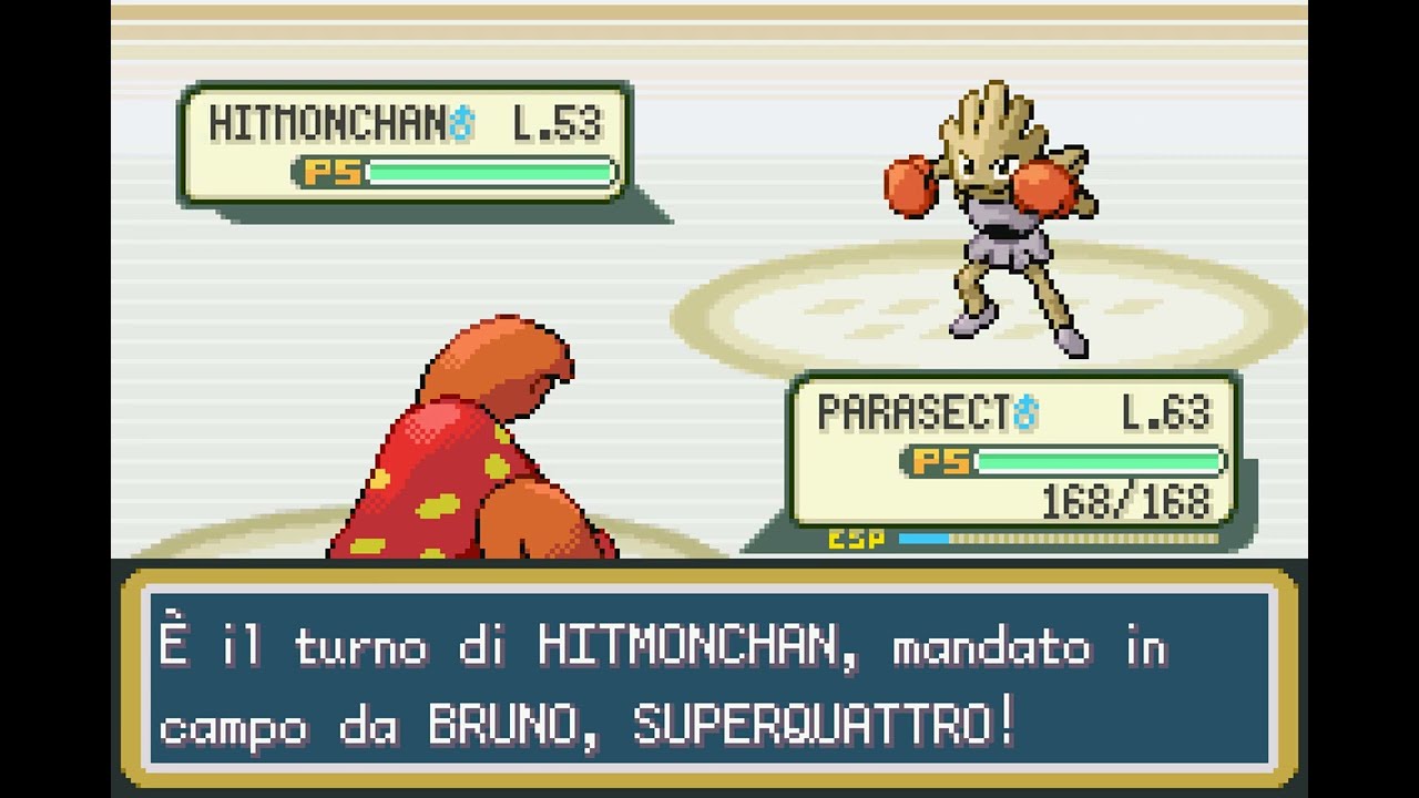 Pokémon LeafGreen Version (Italian) - Elite Four Bruno