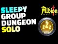 Albion online soloing a group dungeon without sleep