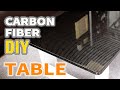 Carbon Fiber Table with Epoxy Resin [DIY]