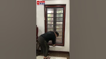 Cửa lưới chống muỗi tự cuốn dọc lấy gió tự nhiên #cửa_lưới_chống_muỗi_tự_cuốn_dọc