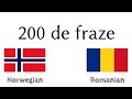 200 de fraze - Norvegiană - Română